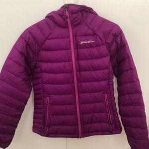 Eddie Bauer down coat xs